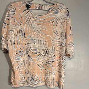 Clara Sun Woo pink/black/white Print Blouse